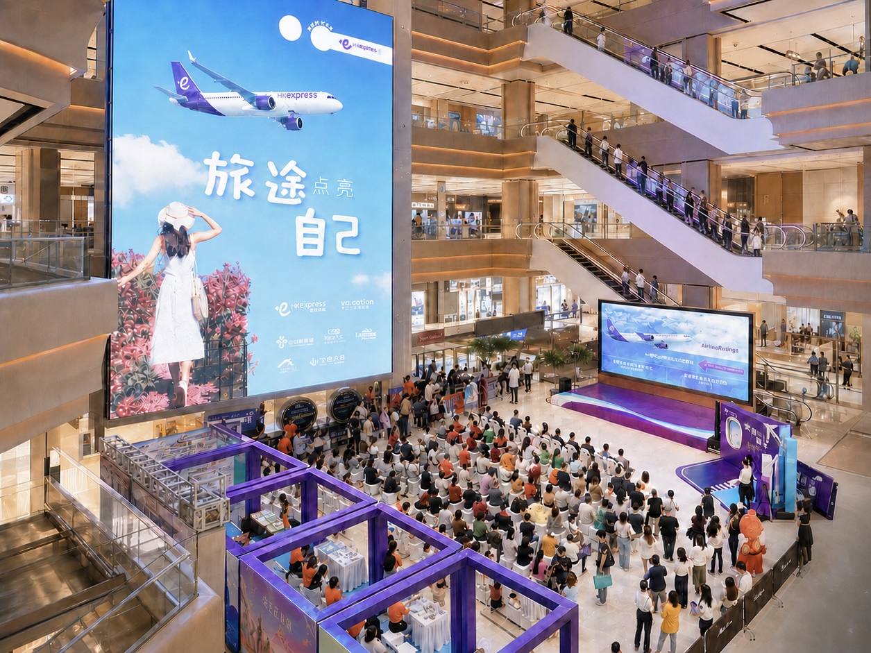 重磅福利来袭！香港快运航空携多国旅游局空降江门，万份好礼现场派发