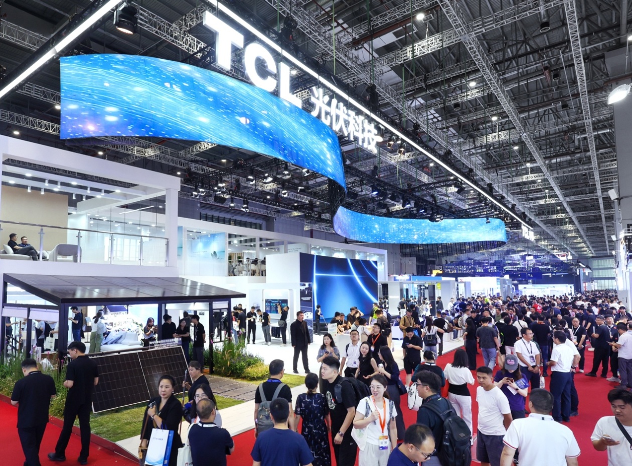 立足全产业链优势 TCL双主体亮相上海国际光伏展